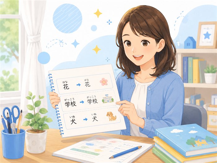 教材やプリントを作る先生・保護者
